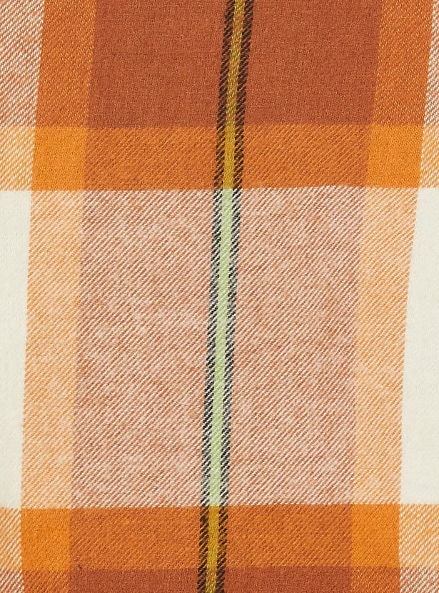 PEPE JEANS Boys Checked Hooded Shirt