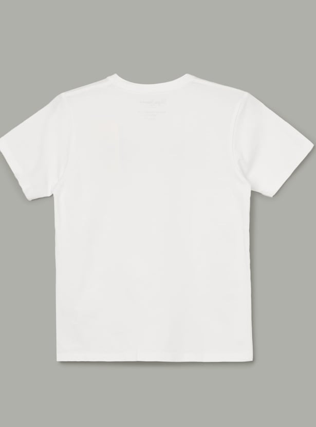 PEPE JEANS Boys Brand Print T-shirt