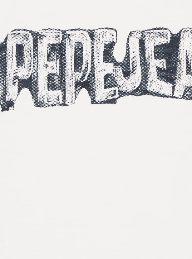 PEPE JEANS Boys Brand Print T-shirt