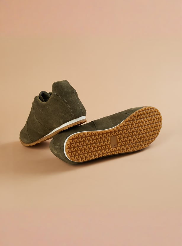 FORCA Suede Sneakers with Tonal Overlays