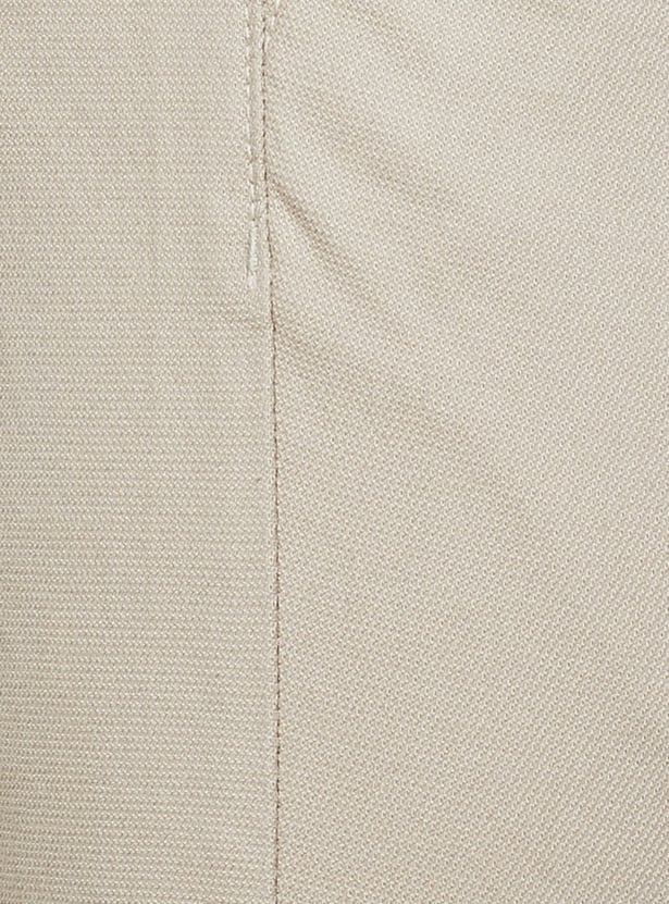 ARROW SPORT Solid Slim Tapered Trousers