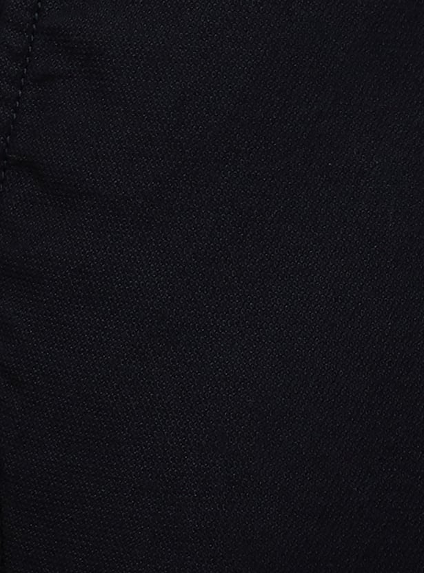 ARROW SPORT Solid Slim Tapered Trousers