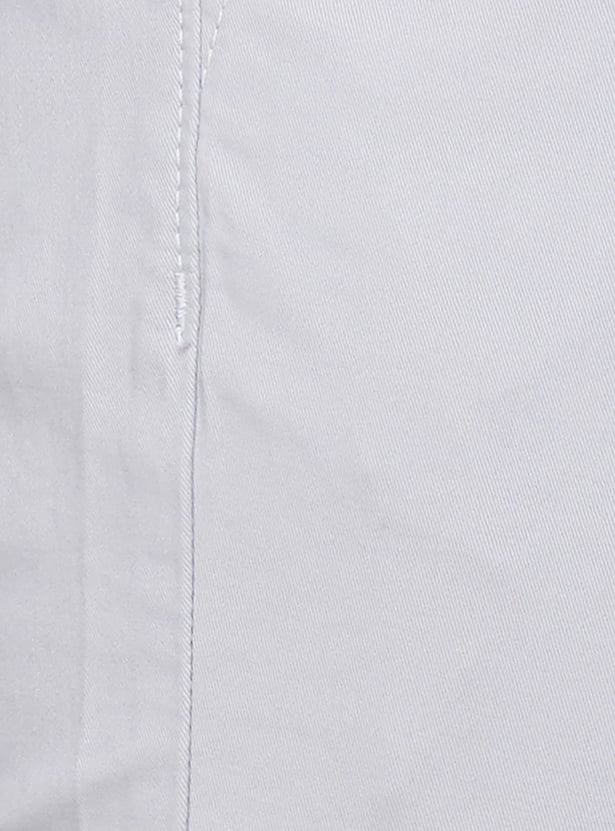 ARROW SPORT Solid Slim Tapered Trousers