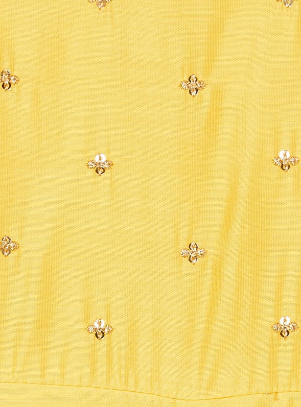 MELANGE Girls Embellished A-line Dress