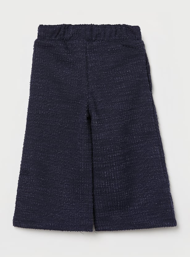 UNITED COLORS OF BENETTON Girls Solid Flat Front Trousers
