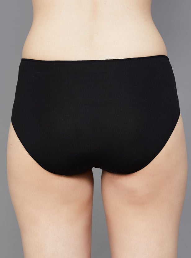 JOCKEY Solid Hipster Panties - Pack of 2