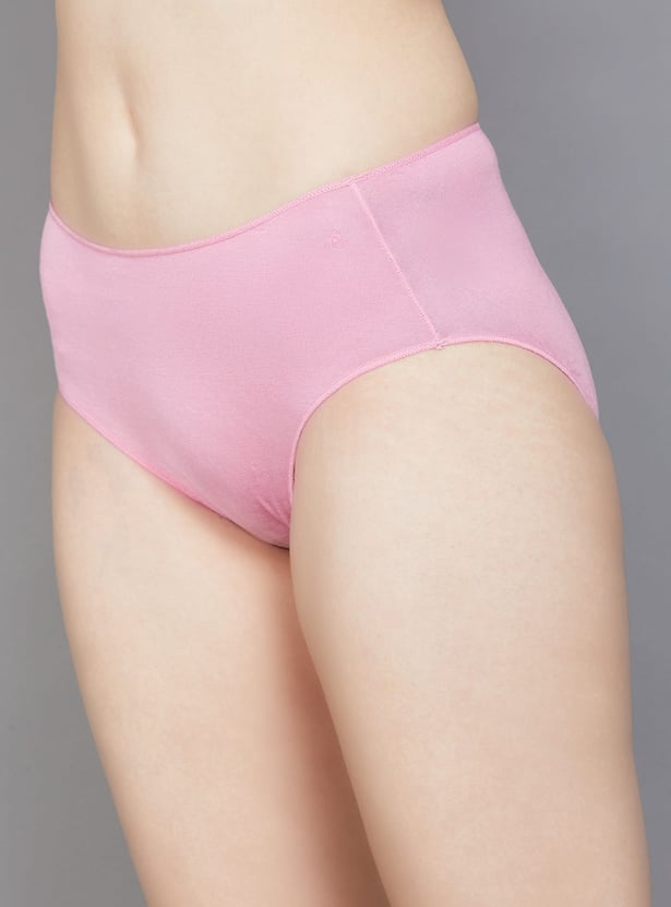 JOCKEY Solid Hipster Panties - Pack of 2