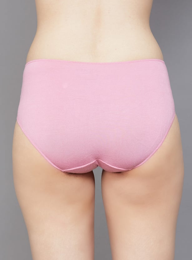 JOCKEY Solid Hipster Panties - Pack of 2