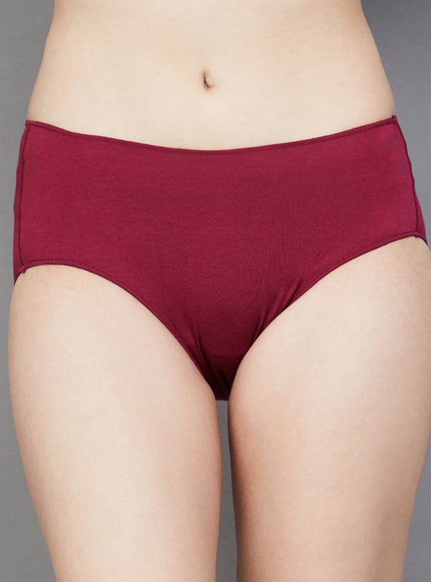 JOCKEY Solid Hipster Panties - Pack of 2
