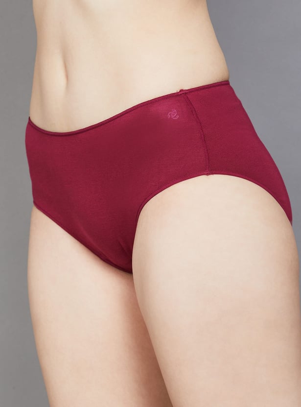 JOCKEY Solid Hipster Panties - Pack of 2