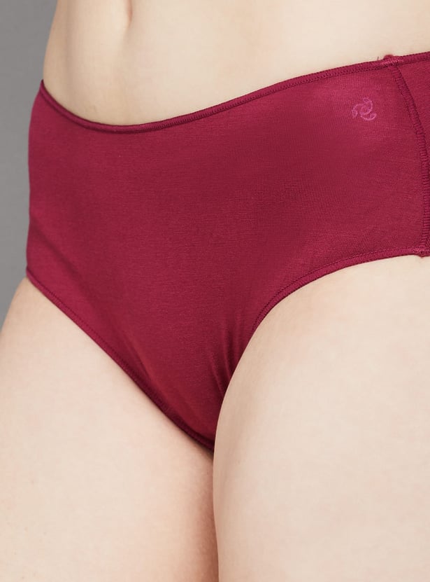 JOCKEY Solid Hipster Panties - Pack of 2