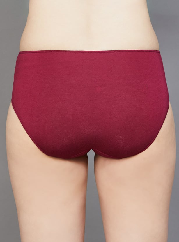 JOCKEY Solid Hipster Panties - Pack of 2