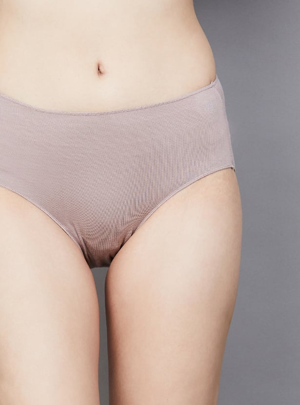 JOCKEY Solid Hipster Panties - Pack of 2