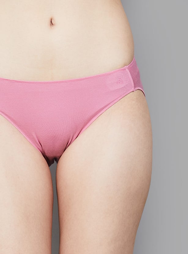 JOCKEY Solid Bikini Panties - Pack of 2