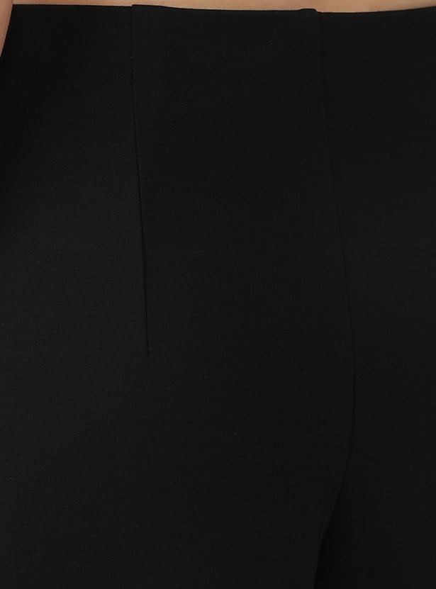 KRAUS Solid Wide Leg Trousers