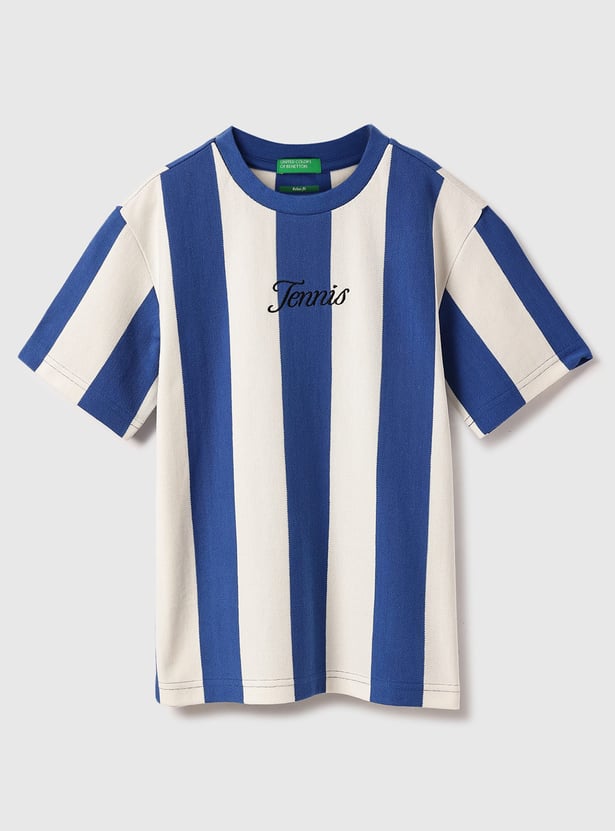 UNITED COLORS OF BENETTON Boys Striped T-shirt