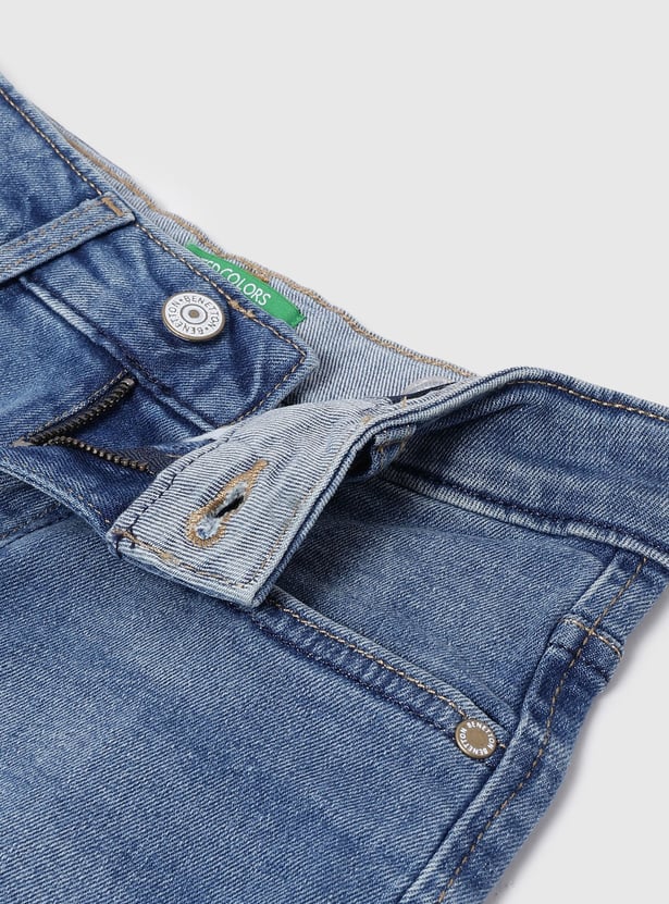 UNITED COLORS OF BENETTON Boys Washed Shorts