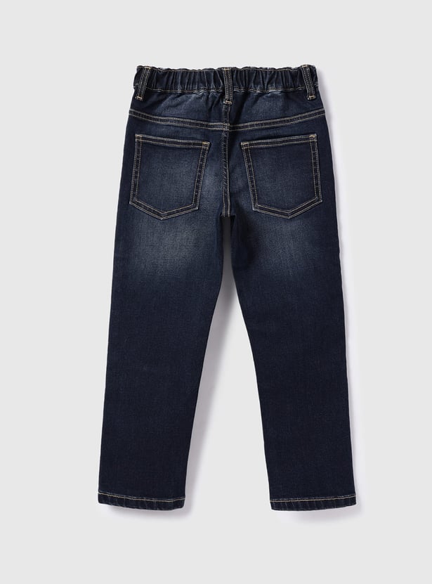 UNITED COLORS OF BENETTON Boys Washed Jeans