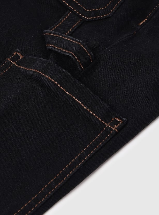 UNITED COLORS OF BENETTON Boys Washed Regular Fit Jeans