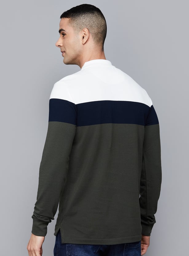 US POLO ASSN Colourblock Polo T-shirt