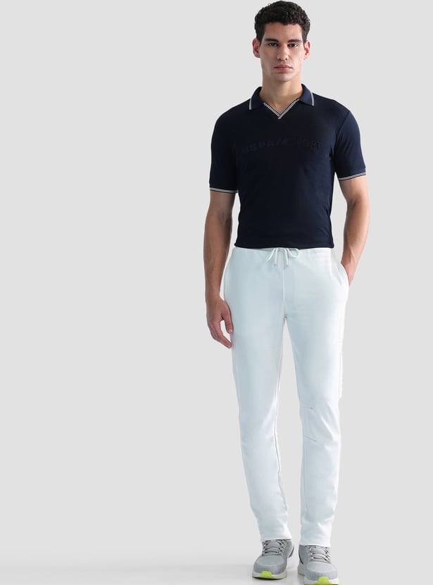 US POLO ASSN Solid Johnny Collar Sports T-shirt