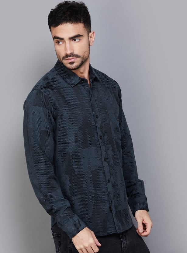 UNITED COLORS OF BENETTON Patterned Regular Fit Shirt