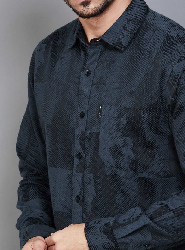 UNITED COLORS OF BENETTON Patterned Regular Fit Shirt