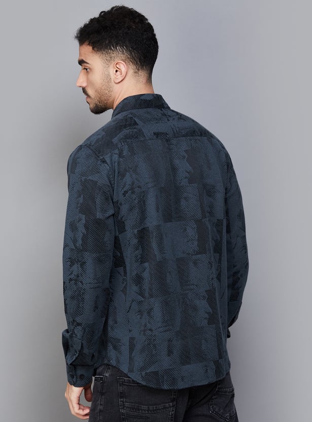 UNITED COLORS OF BENETTON Patterned Regular Fit Shirt