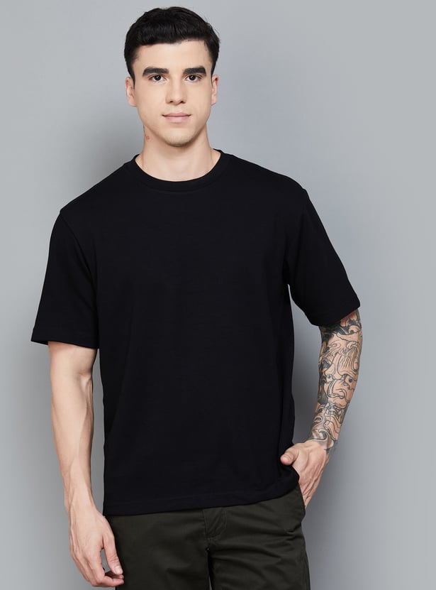FAHRENHEIT Solid T-shirt