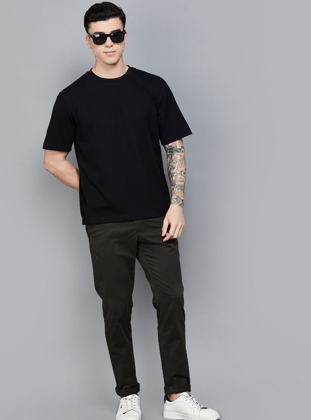 FAHRENHEIT Solid T-shirt