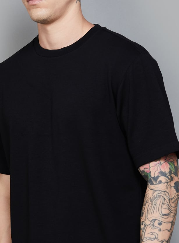 FAHRENHEIT Solid T-shirt
