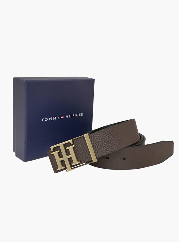 TOMMY HILFIGER Textured Reversible Belt