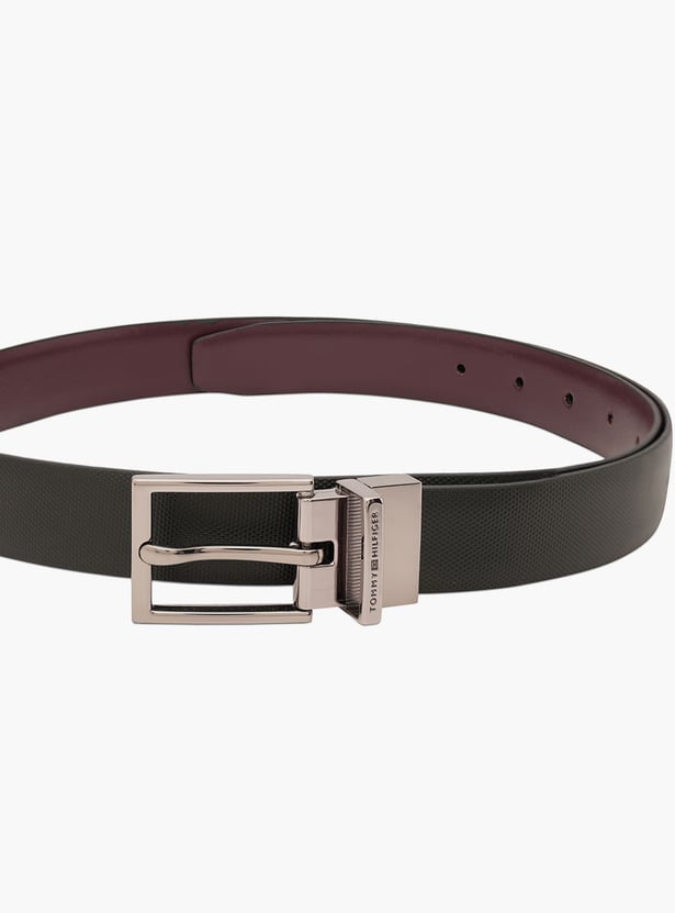 TOMMY HILFIGER Textured Reversible Belt