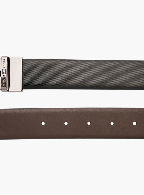 TOMMY HILFIGER Textured Reversible Belt