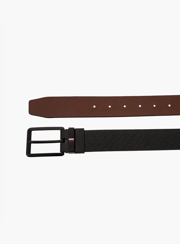 TOMMY HILFIGER Textured Reversible Belt