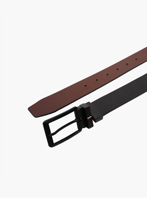 TOMMY HILFIGER Textured Reversible Belt