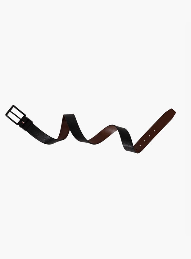 TOMMY HILFIGER Textured Reversible Belt