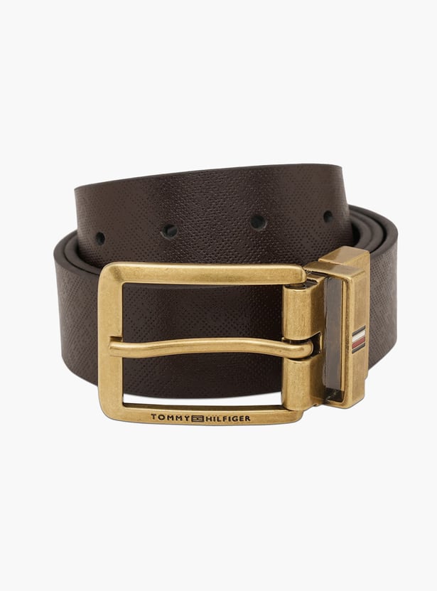 TOMMY HILFIGER Textured Reversible Belt
