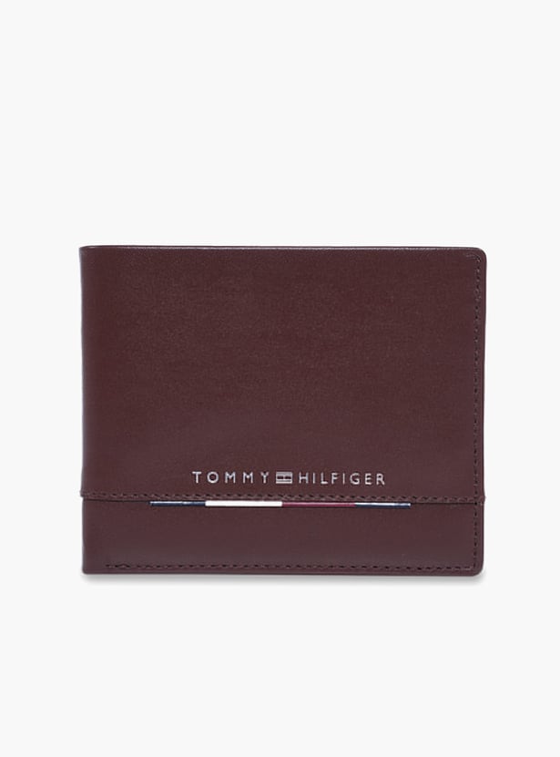 TOMMY HILFIGER Leather Bi-Fold Wallet