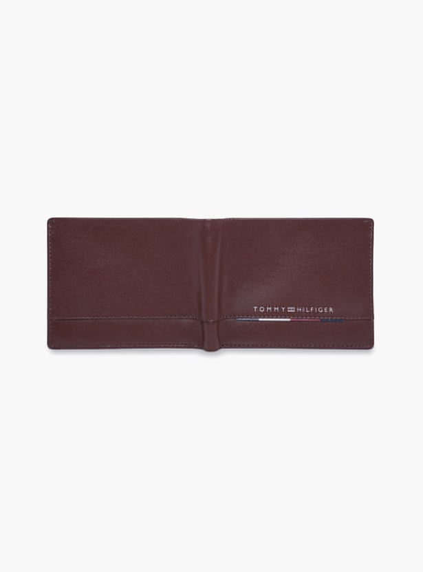 TOMMY HILFIGER Leather Bi-Fold Wallet