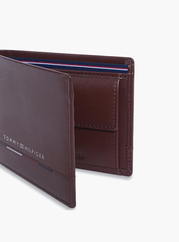 TOMMY HILFIGER Leather Bi-Fold Wallet