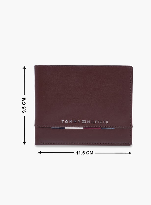 TOMMY HILFIGER Leather Bi-Fold Wallet