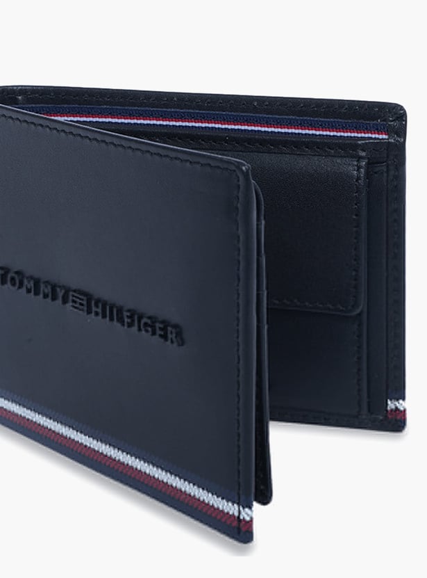 TOMMY HILFIGER Embossed Bi-Fold Wallet