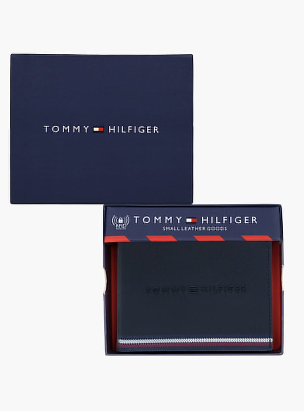 TOMMY HILFIGER Embossed Bi-Fold Wallet