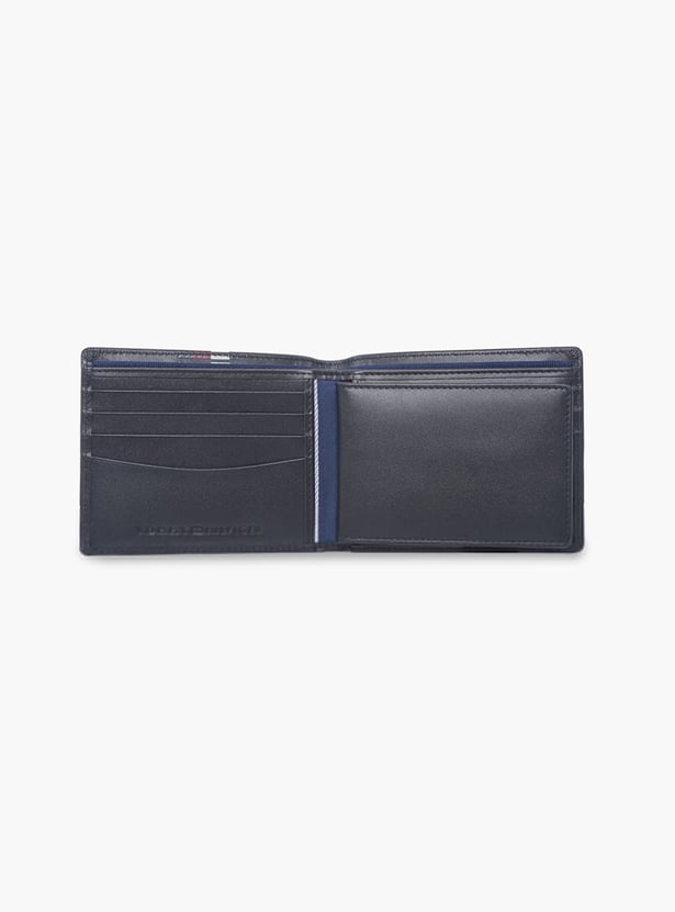 TOMMY HILFIGER Textured Bi-Fold Wallet with RFID Protection