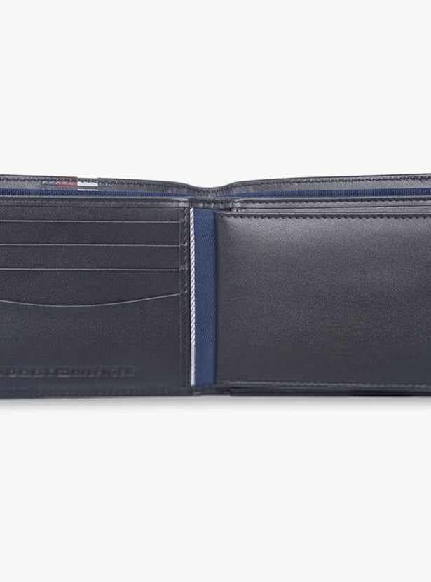 TOMMY HILFIGER Textured Bi-Fold Wallet with RFID Protection