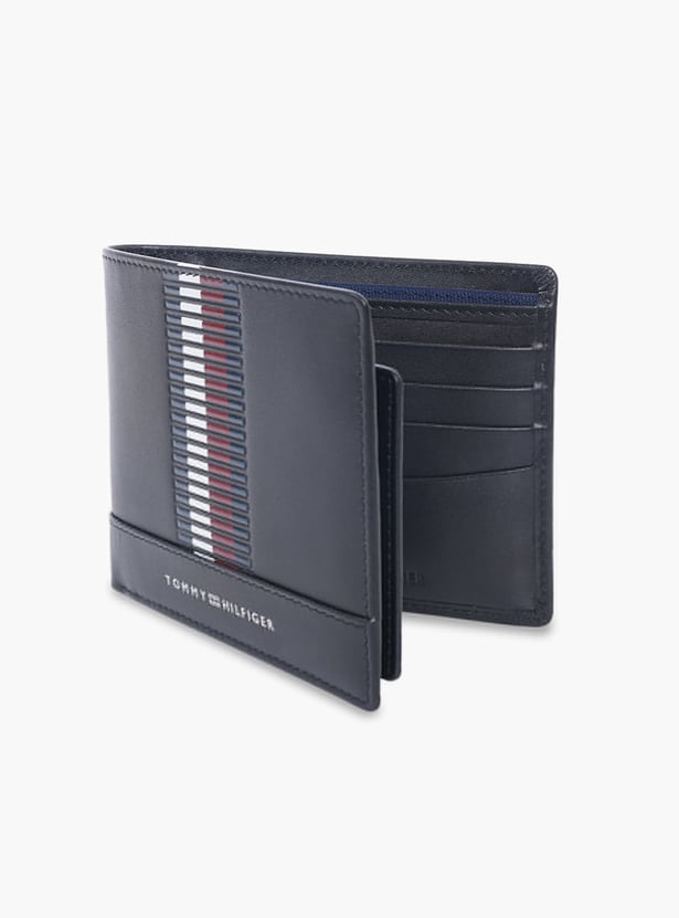 TOMMY HILFIGER Textured Bi-Fold Wallet with RFID Protection