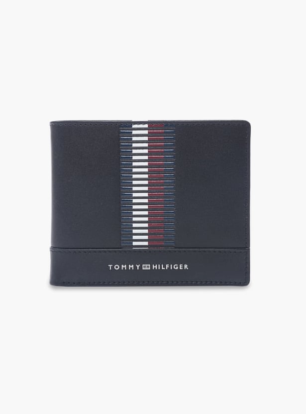 TOMMY HILFIGER Textured Bi-Fold Wallet with RFID Protection