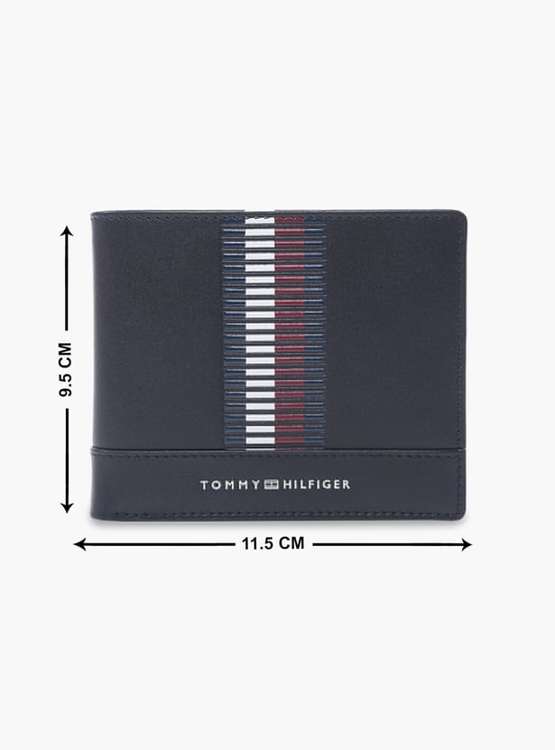 TOMMY HILFIGER Textured Bi-Fold Wallet with RFID Protection