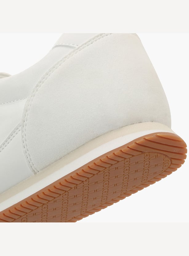 US POLO ASSN Solid Lace-Up Shoes